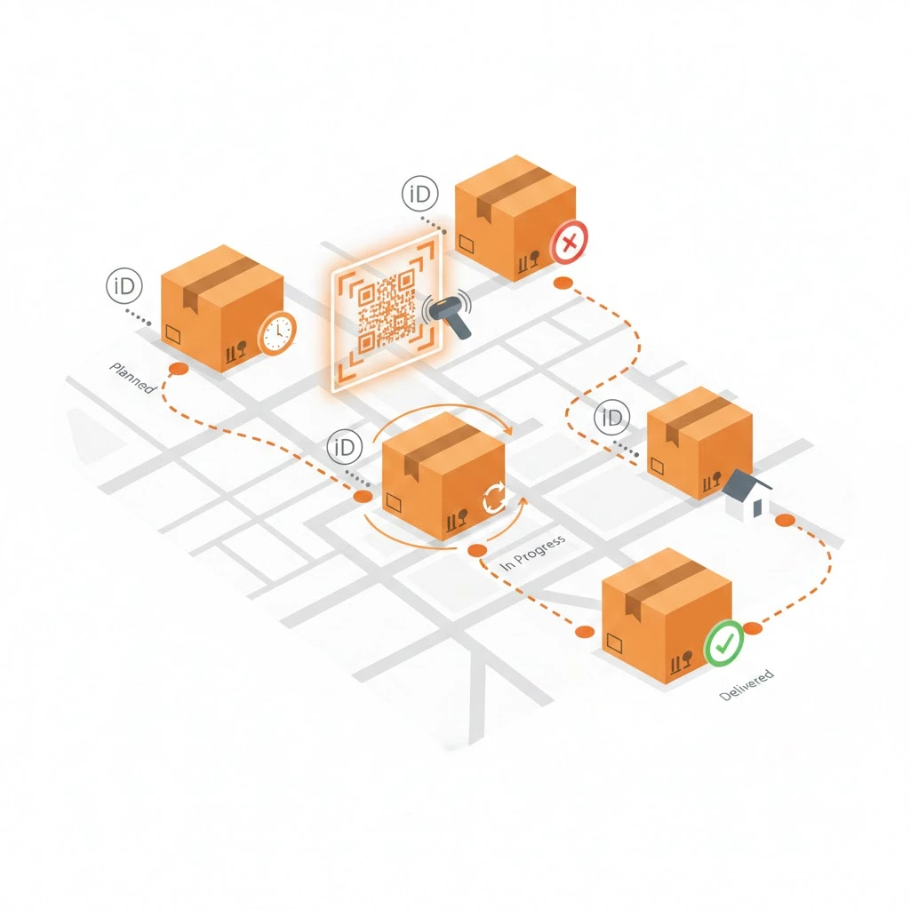 تتبع الطرود في الوقت الفعلي