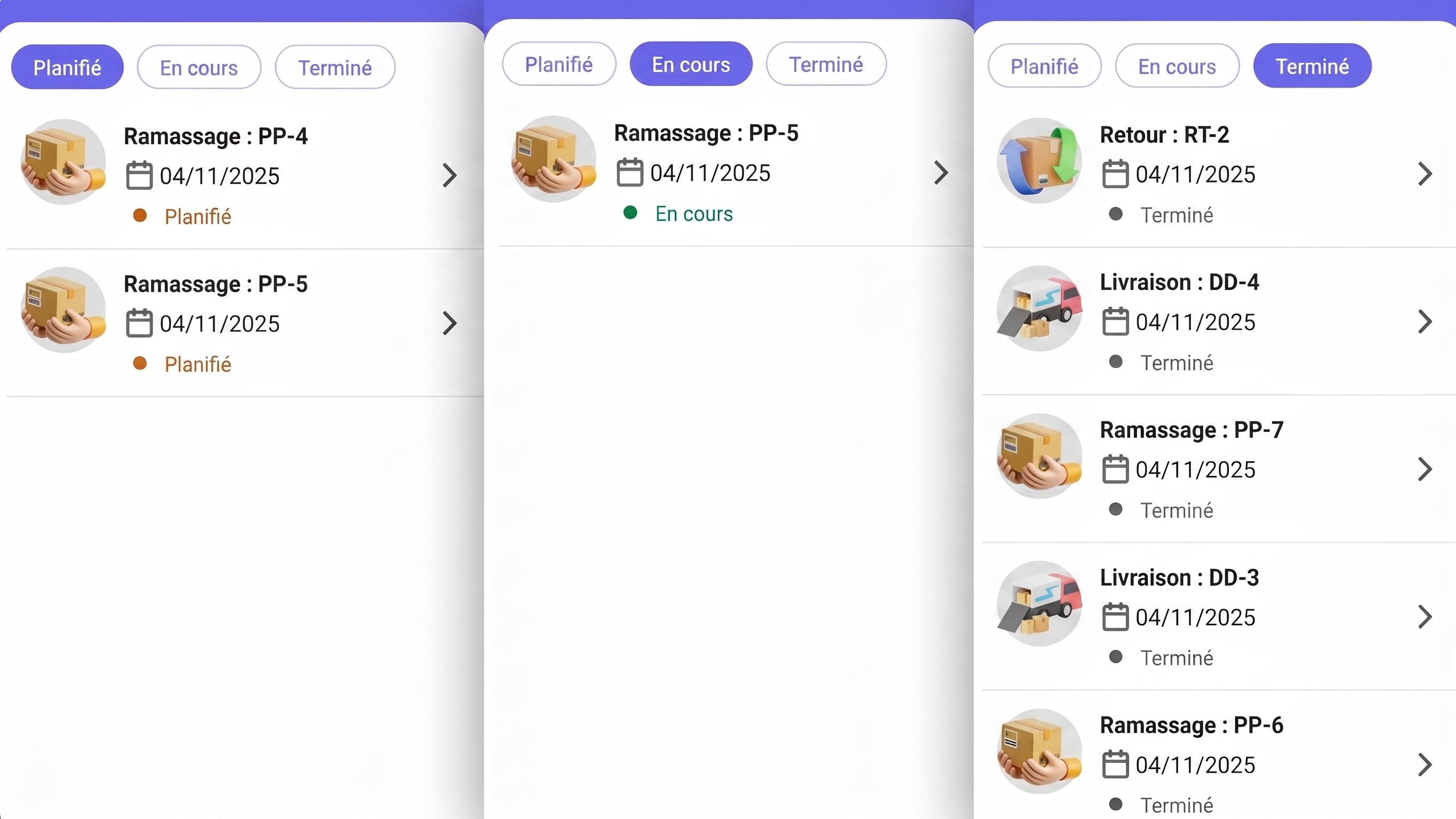 Delivery Management Dashboard